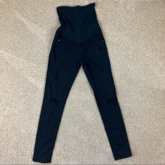AG The Legging Deconstructed Maternity Jeans - Picture 10 of 16
